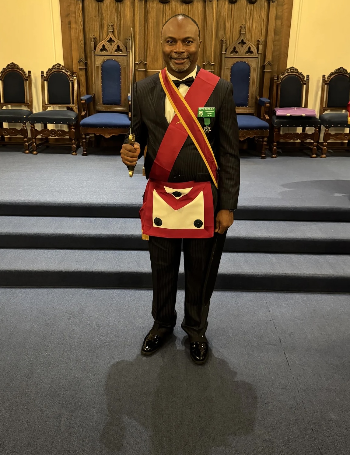 Isaac Dikeocha, Junior Knight