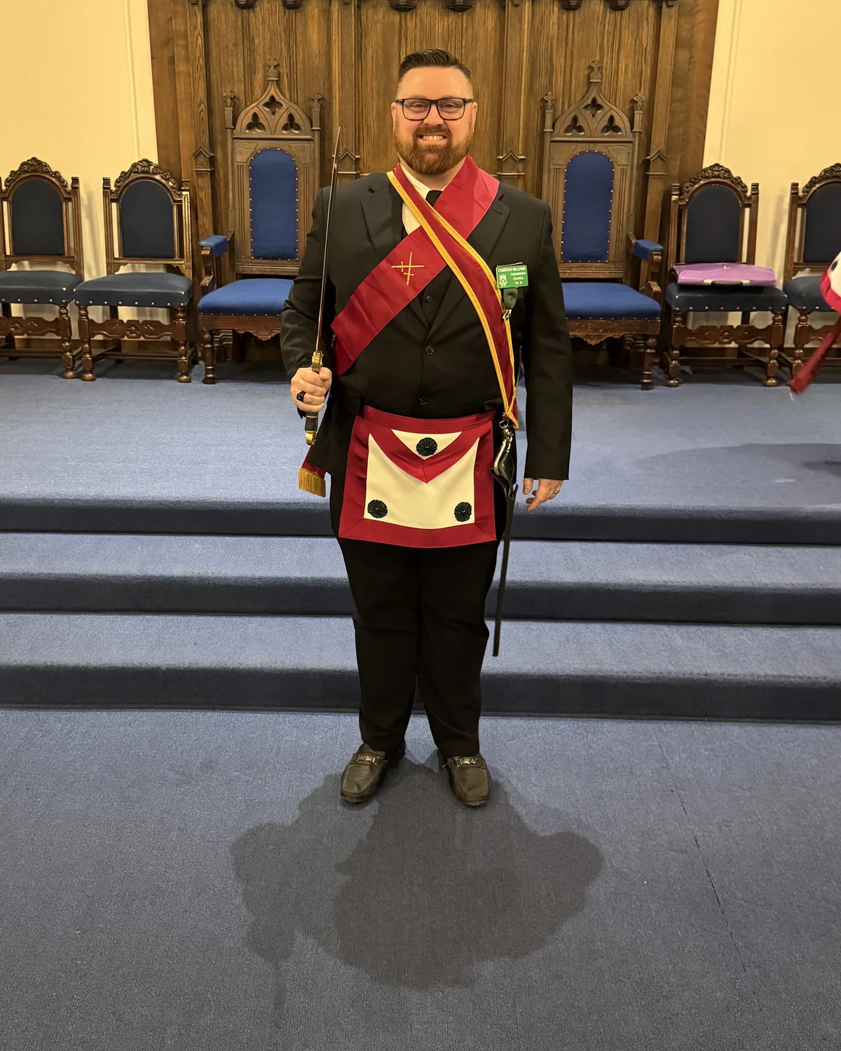 Cameron Williams, Senior Knight