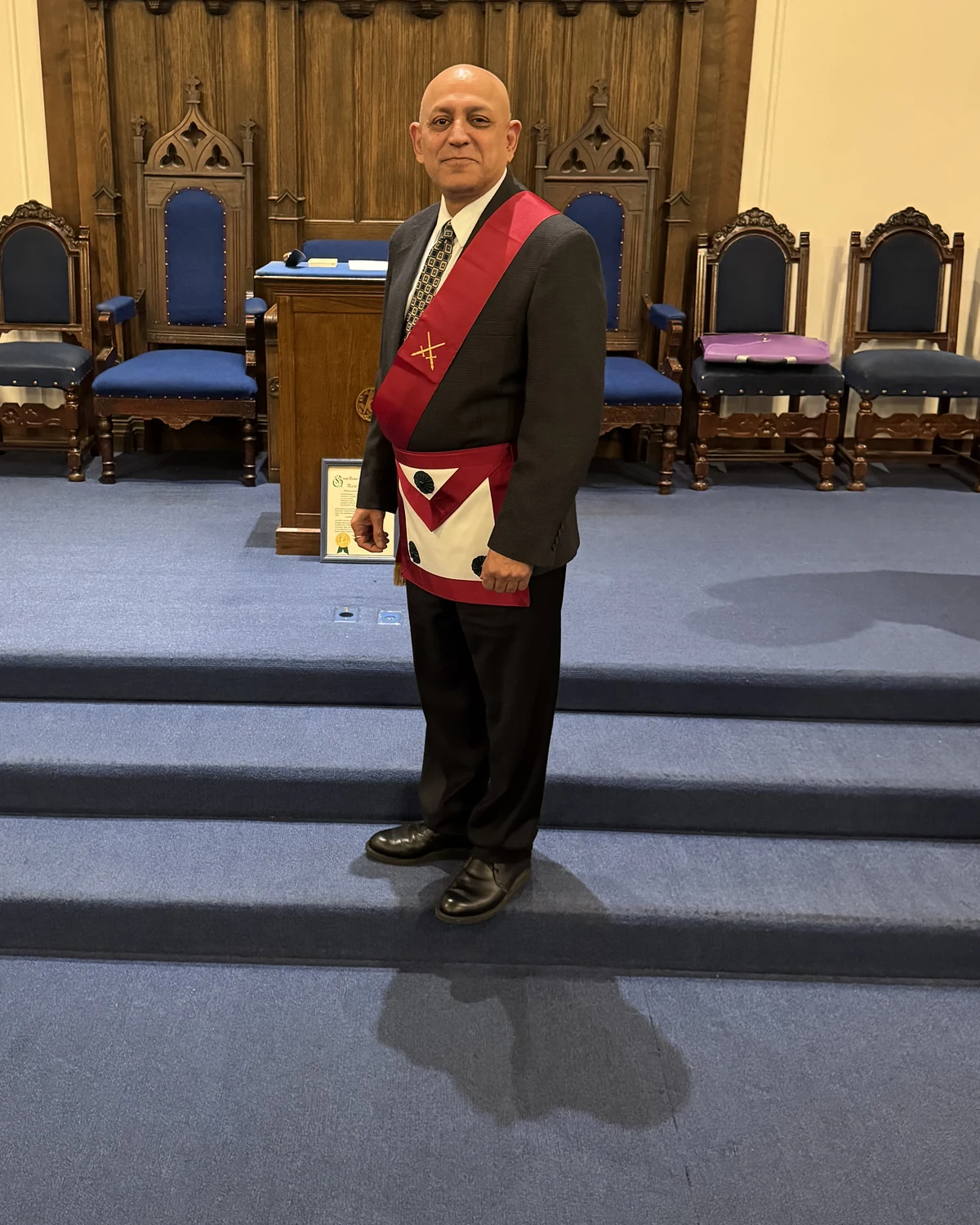 Dinesh Chaabra, Treasurer / Director of Ceremonies